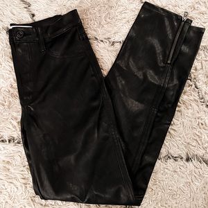 KanCan Faux leather jeggings